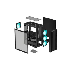 Caja/Torre DeepCool CC560 V2 Negro