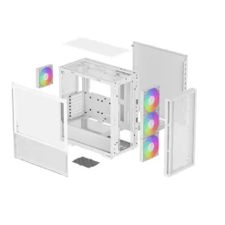 Caja/Torre DeepCool CH560 Mesh Blanco