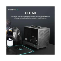Caja/Torre DeepCool CH160 Negro