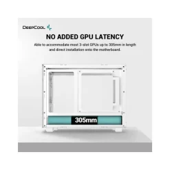 Caja/Torre DeepCool CH160 WH Blanco