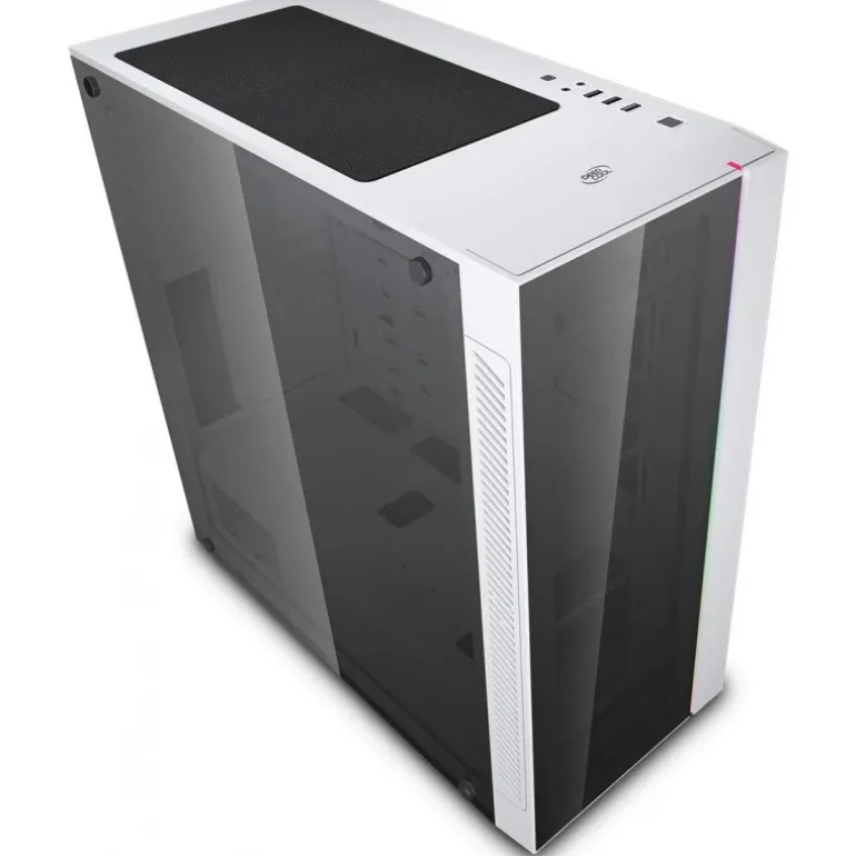 Caja/Torre DeepCool Matrexx 55 V3 ADD-RGB WH 3F Cristal Templado Blanco