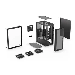 Caja/Torre Endorfy Ventum 200 Air Negro