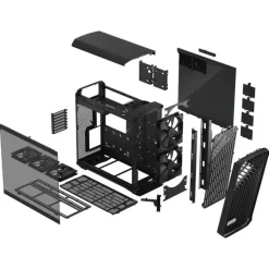 Caja/Torre Fractal Design Torrent TG Light Tint Negro