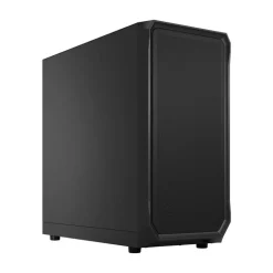 Caja/Torre Fractal Focus 2 Panel Sólido Negro