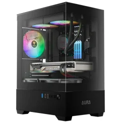Caja/Torre Gamdias Aura GC9M ARGB Negro