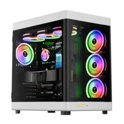 Caja/Torre Gamdias Neso P1 Negro Blanco