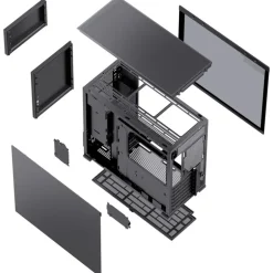 Caja/Torre Jonsbo D41 Negro