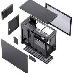Caja/Torre Jonsbo D31 Screen Negro