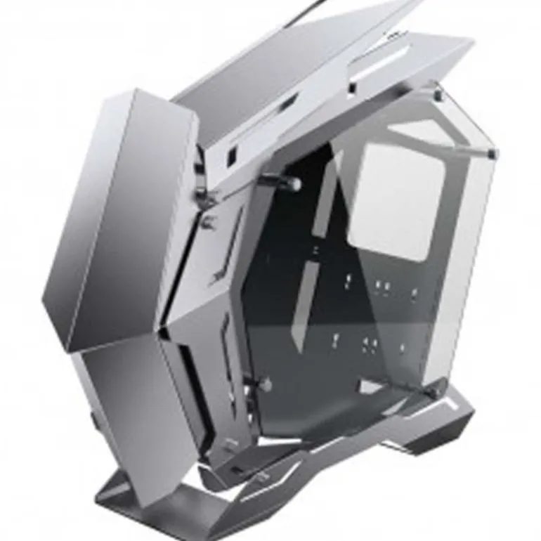 Caja/Torre Jonsbo MOD3 Gris Cristal Templado