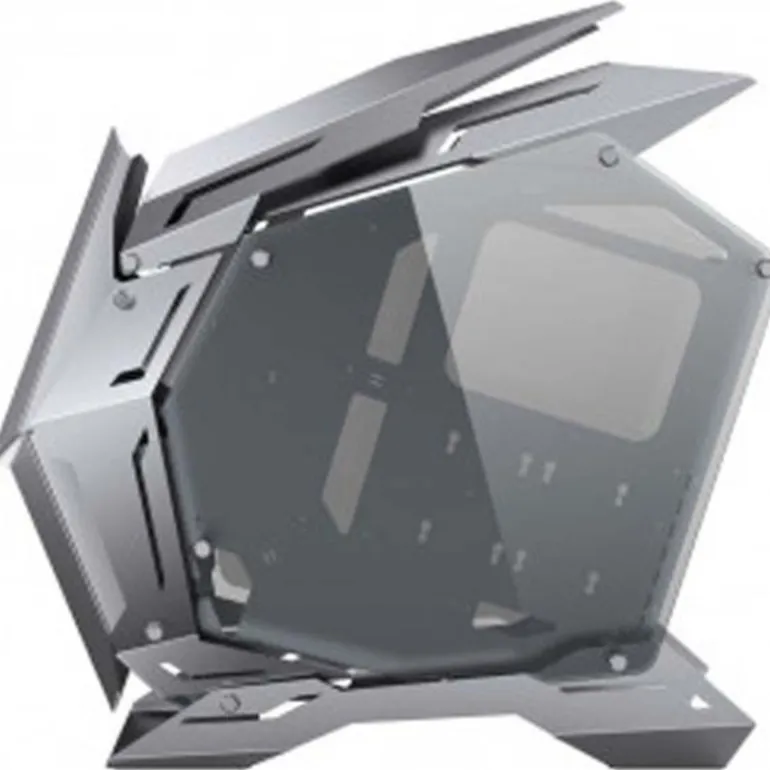 Caja/Torre Jonsbo MOD3 Gris Cristal Templado