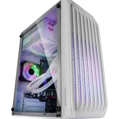 Caja/Torre Mars Gaming MC-S2 FRGB Blanco