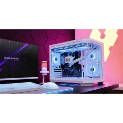 Caja/Torre Mars Gaming MC-3TCOREM Blanco