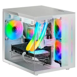 Caja/Torre Mars Gaming MC-VIEW Blanco