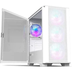 Caja/Torre Montech Air 100 ARGB Blanco