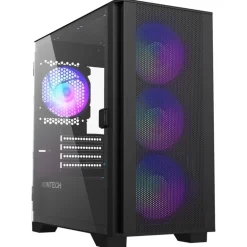 Caja/Torre Montech Air 100 ARGB Negro