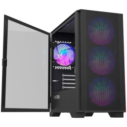 Caja/Torre Montech Air 100 ARGB Negro