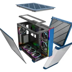 Caja/Torre Montech KING 95 PRO ARGB Azul