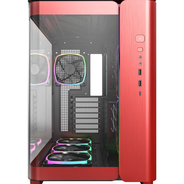 Caja/Torre Montech KING 95 PRO ARGB Rojo