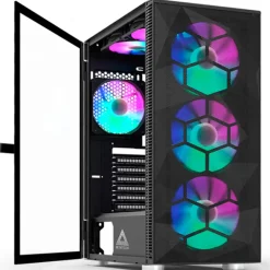 Caja/Torre Montech X3 Mesh RGB Negro