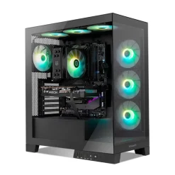 Caja/Torre Nox Hummer Glock RGB Negro