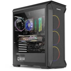 Caja/Torre Nox Hummer Quantum Cristal Templado