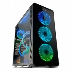 Caja/Torre Nox Hummer TGX Rainbow Negro