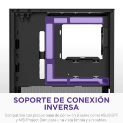 Caja/Torre NZXT H3 Flow (2025) mATX Negro