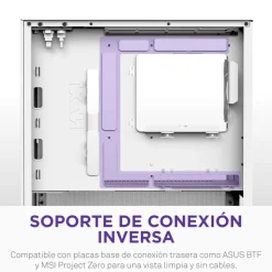Caja/Torre NZXT H3 Flow (2025) mATX Blanco