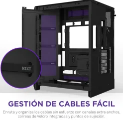 Caja/Torre NZXT H9 Flow (2025) Negro