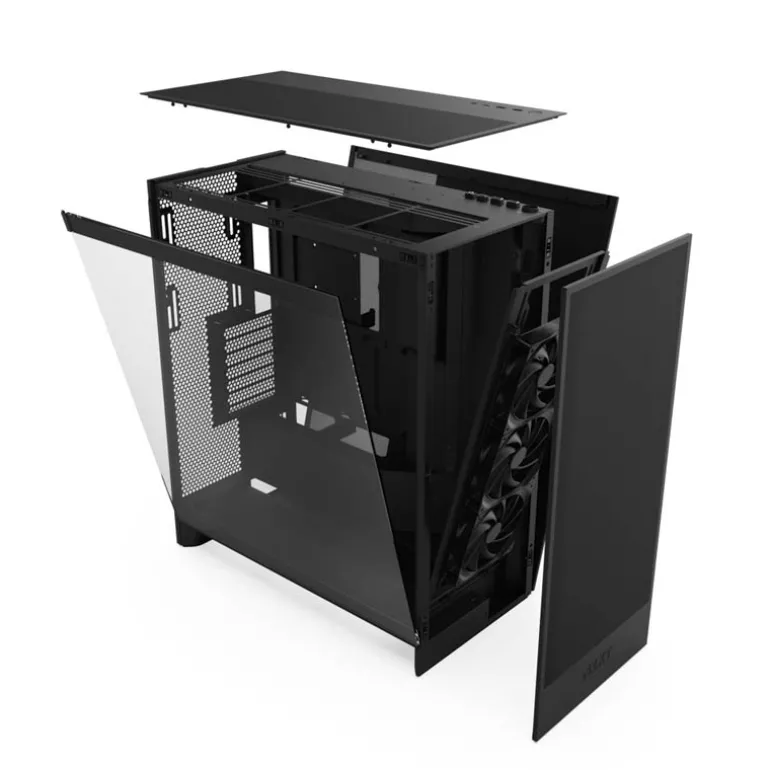 Caja/Torre NZXT H7 Flow Negro