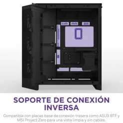 Caja/Torre NZXT H9 Flow RGB Plus (2025) Negro