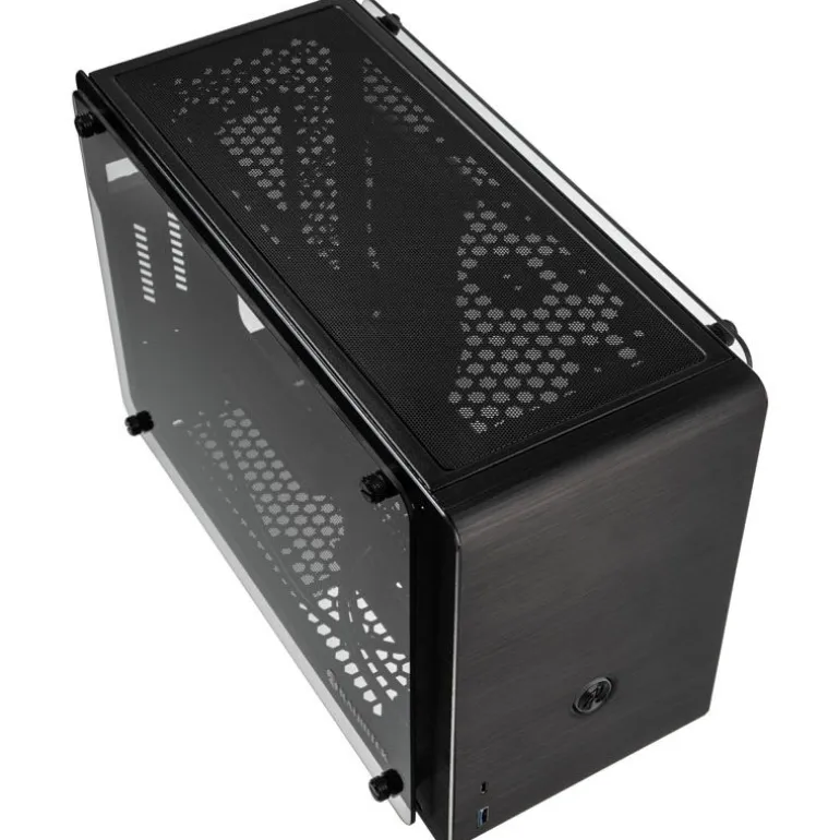 Caja/Torre Raijintek Ophion Cristal Templado Negro