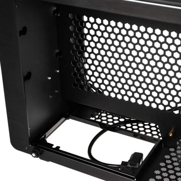 Caja/Torre Raijintek Ophion Cristal Templado Negro