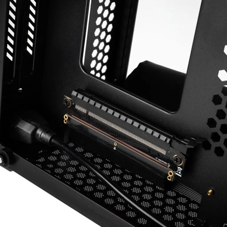 Caja/Torre Raijintek Ophion Cristal Templado Negro