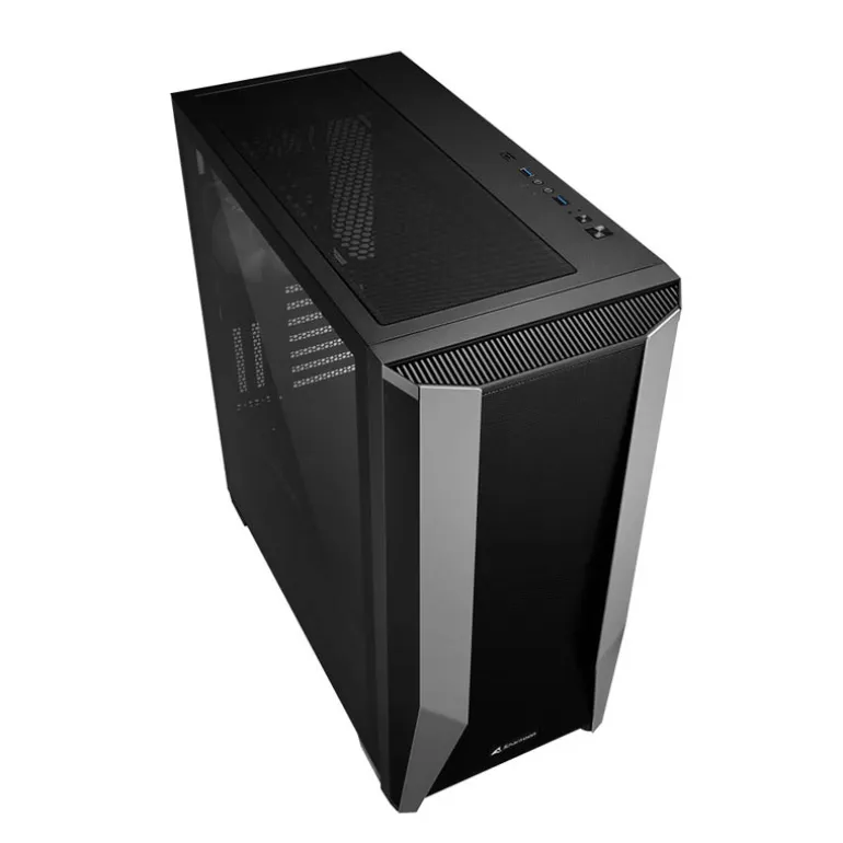 Caja/Torre Sharkoon TG7M Negro