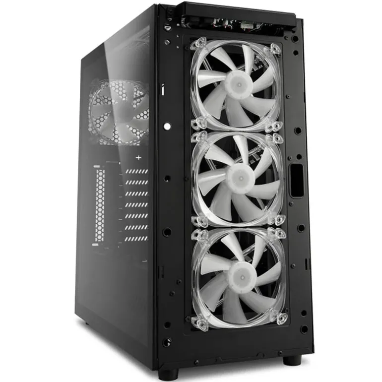 Caja/Torre Sharkoon TG6M Negro