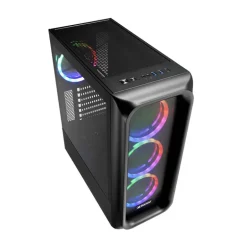 Caja/Torre Sharkoon TK5M RGB Negro