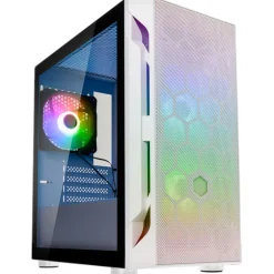 Caja/Torre SilverStone Fara H1M Pro Mesh ARGB Blanco