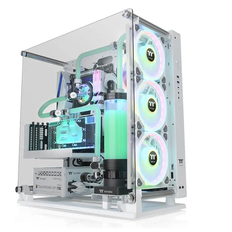 Caja/Torre Thermaltake Core P3 TG Pro Snow Blanco