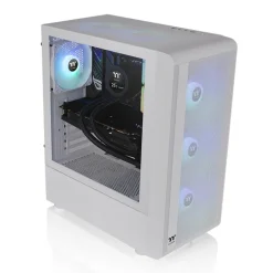 Caja/Torre Thermaltake S200 TG ARGB Snow Blanco