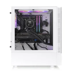 Caja/Torre Thermaltake View 200 TG ARGB Snow Blanco