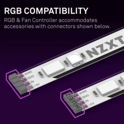 Controlador  NZXT AC-2RGBC-B1 RGB & Fan Controller