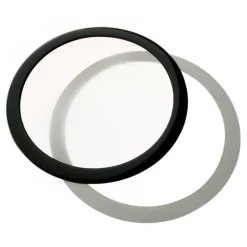 DEMCiflex 22,5 cm Negro/Blanco - Rejilla