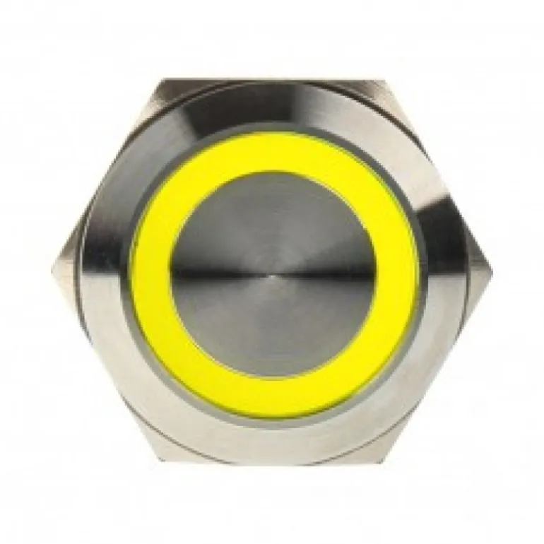 DimasTech PD102 Amarillo 22mm - Pulsador