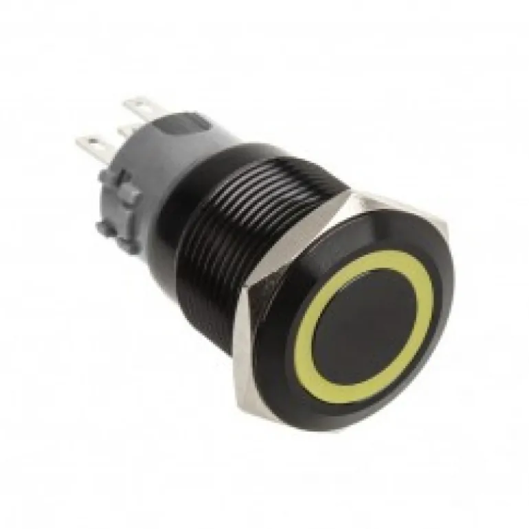 DimasTech PD048 Amarillo 19mm - Pulsador