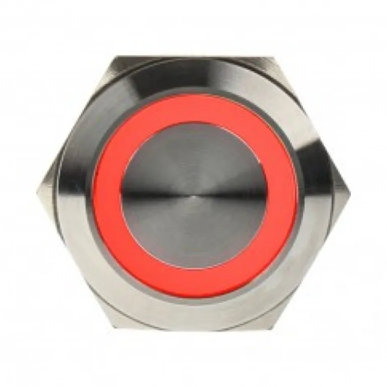 DimasTech PD094 Rojo 22mm - Pulsador
