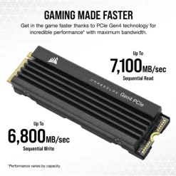 Disco Duro M.2 Corsair MP600 PRO LPX 2TB Gen4 PCIe x4 NVMe