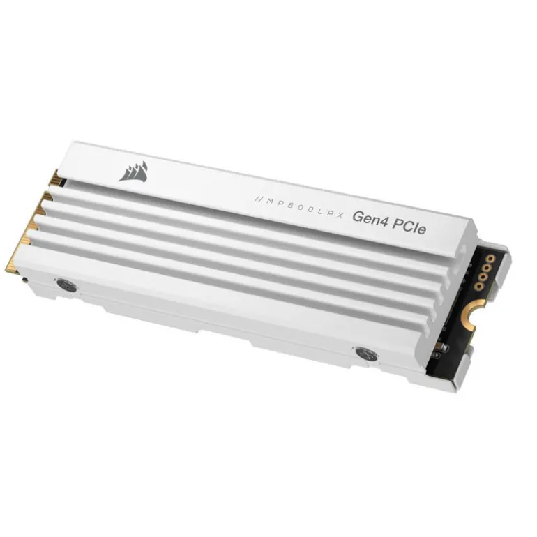Disco Duro M.2 Corsair MP600 PRO LPX 2TB Gen4 PCIe x4 NVMe Blanco