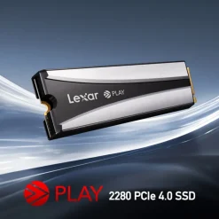 Disco Duro M.2 Lexar PLAY 2280 2TB PCIe Gen4 x4 NVMe SSD