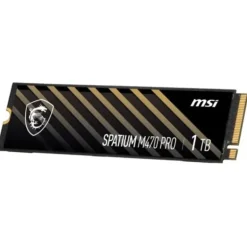 Disco Duro M.2 MSI SPATIUM M470 1TB PCIe Gen4 x4 NVMe